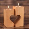 Подсвечник Сердце из 2-х половинок