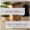 Подставка для 3-х ножей Ясень